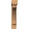 Ekena Millwork Legacy Block Smooth Bracket w/ Offset Brace, Western Red Cedar, 7 1/2"W x 40"D x 40"H BKT0806X40X40LEC05SWR - alternate 4